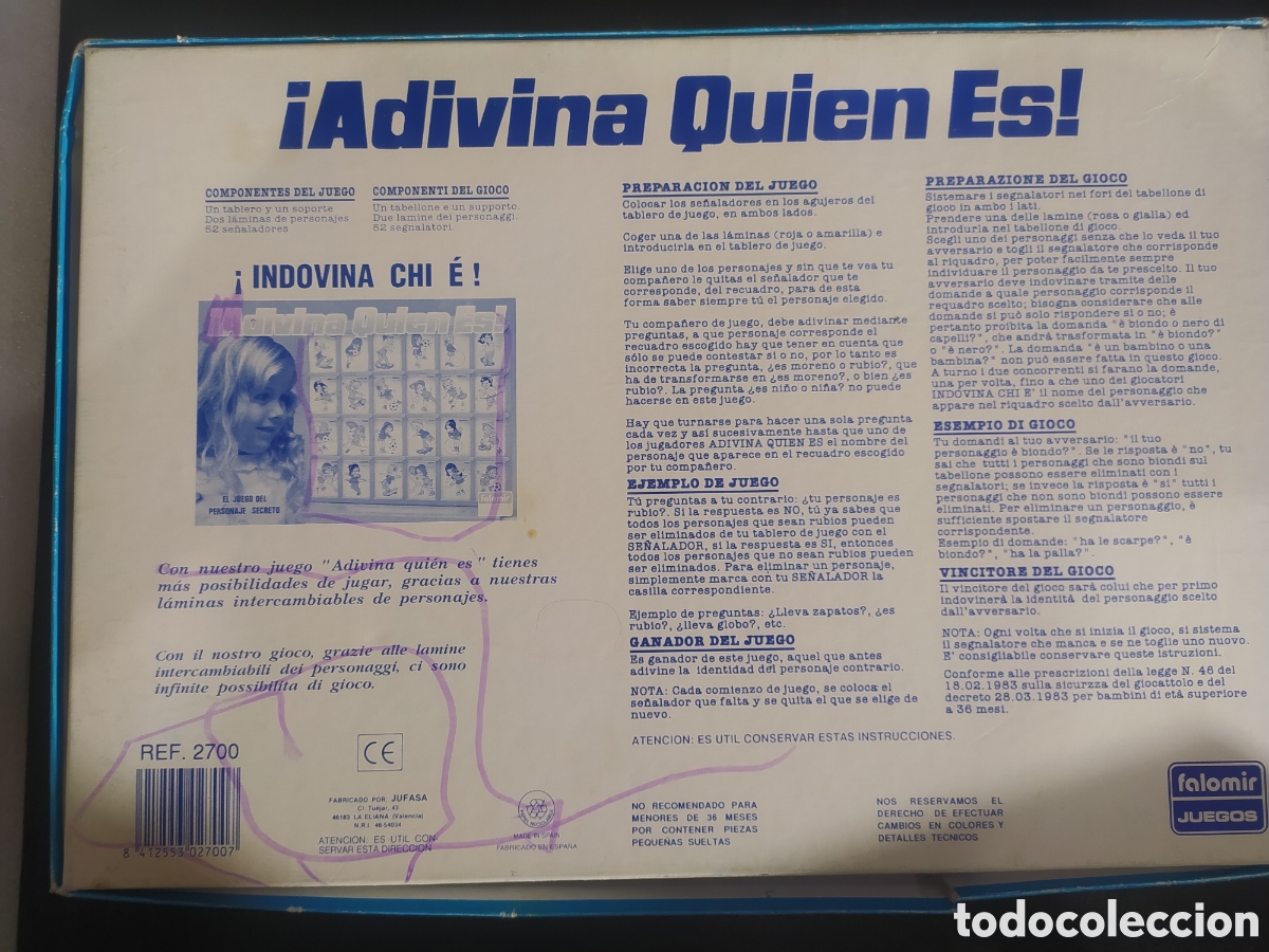 Juegos antiguos: Adivina qui&eacute;n es - Foto 4