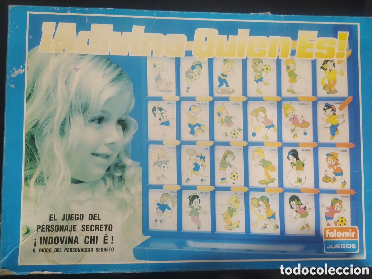 Juegos antiguos: Adivina qui&eacute;n es - Foto 1