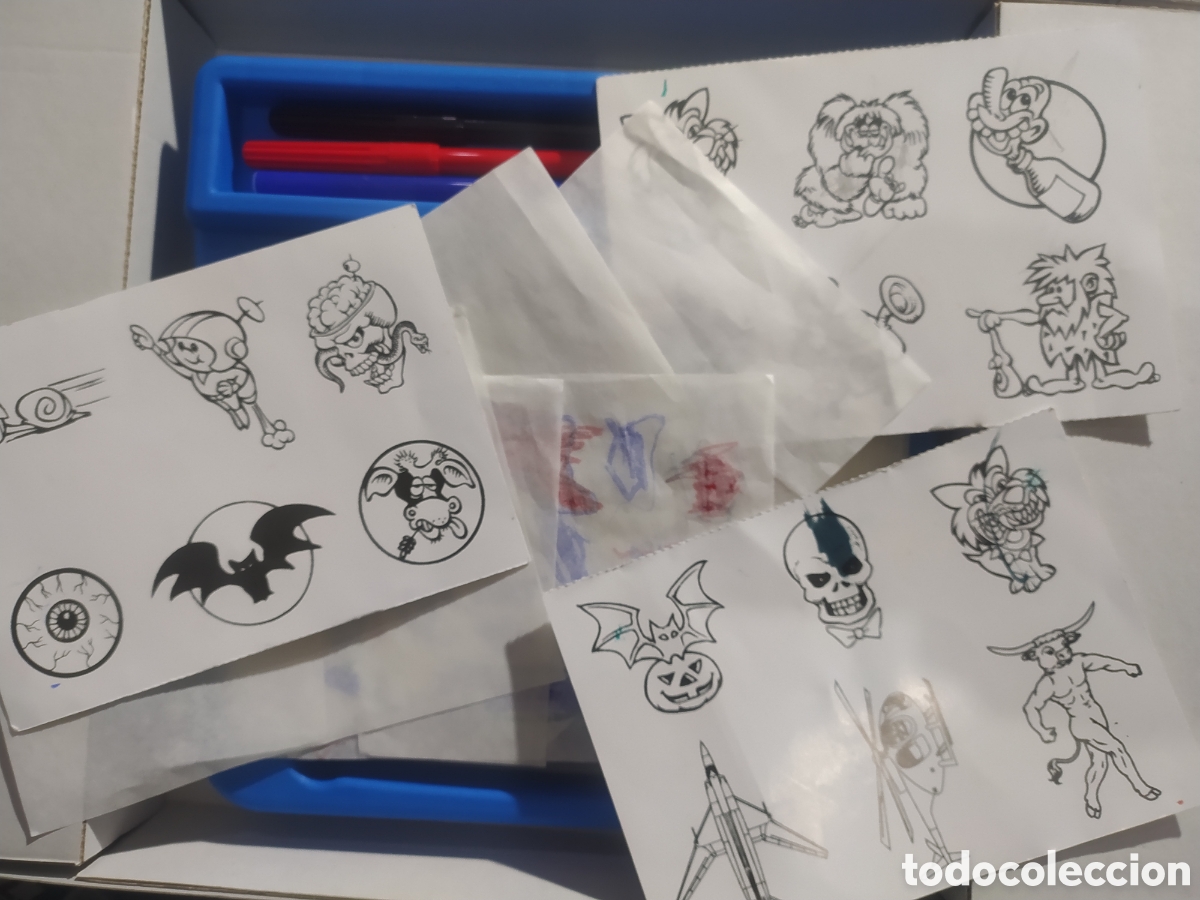 Juegos antiguos: Tatuaje m&aacute;gicos - Foto 4