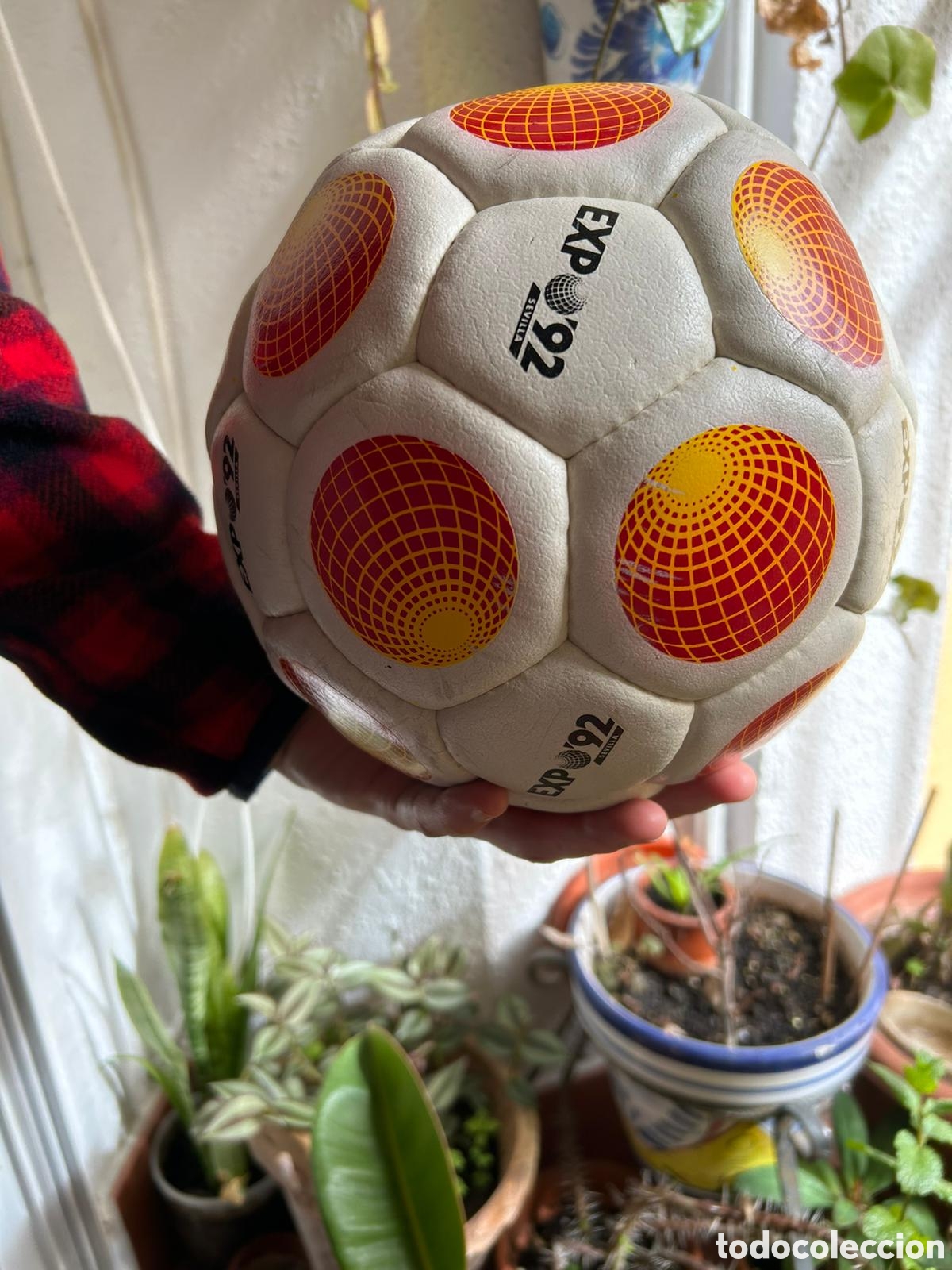 Juegos antiguos: Pelota Original Exposicion 1992 - Foto 1