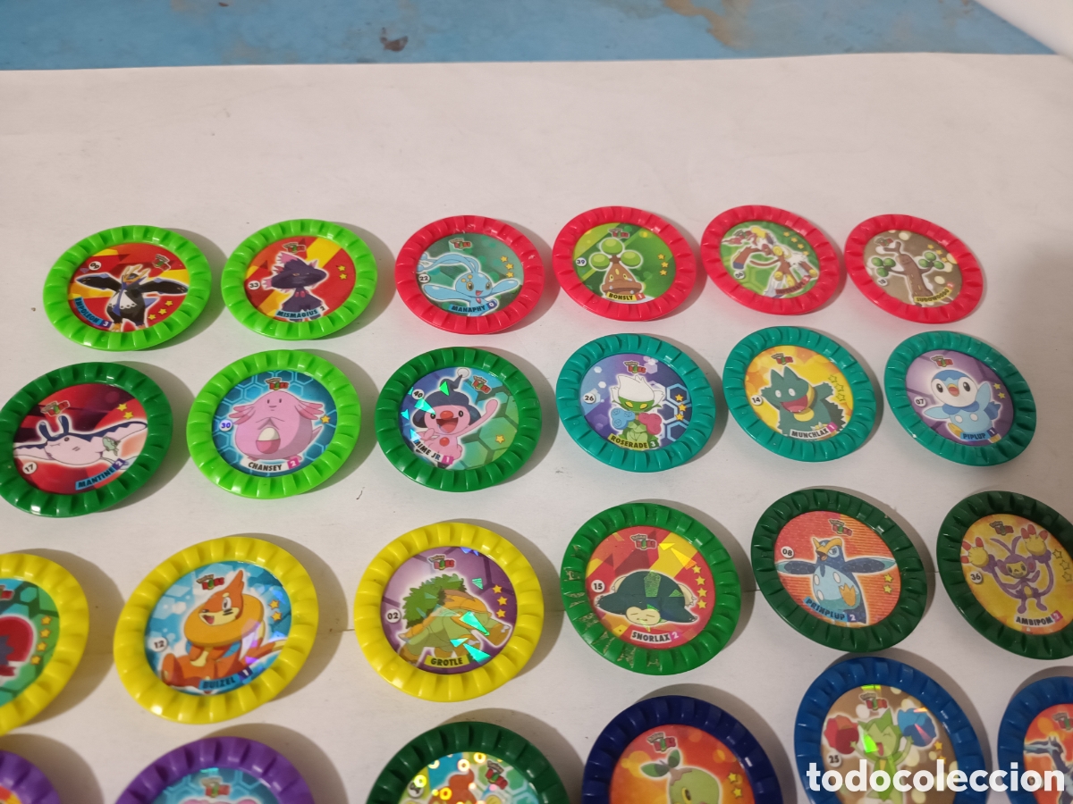 Juegos antiguos: Tazos Pok&eacute;mon Roks - Foto 5