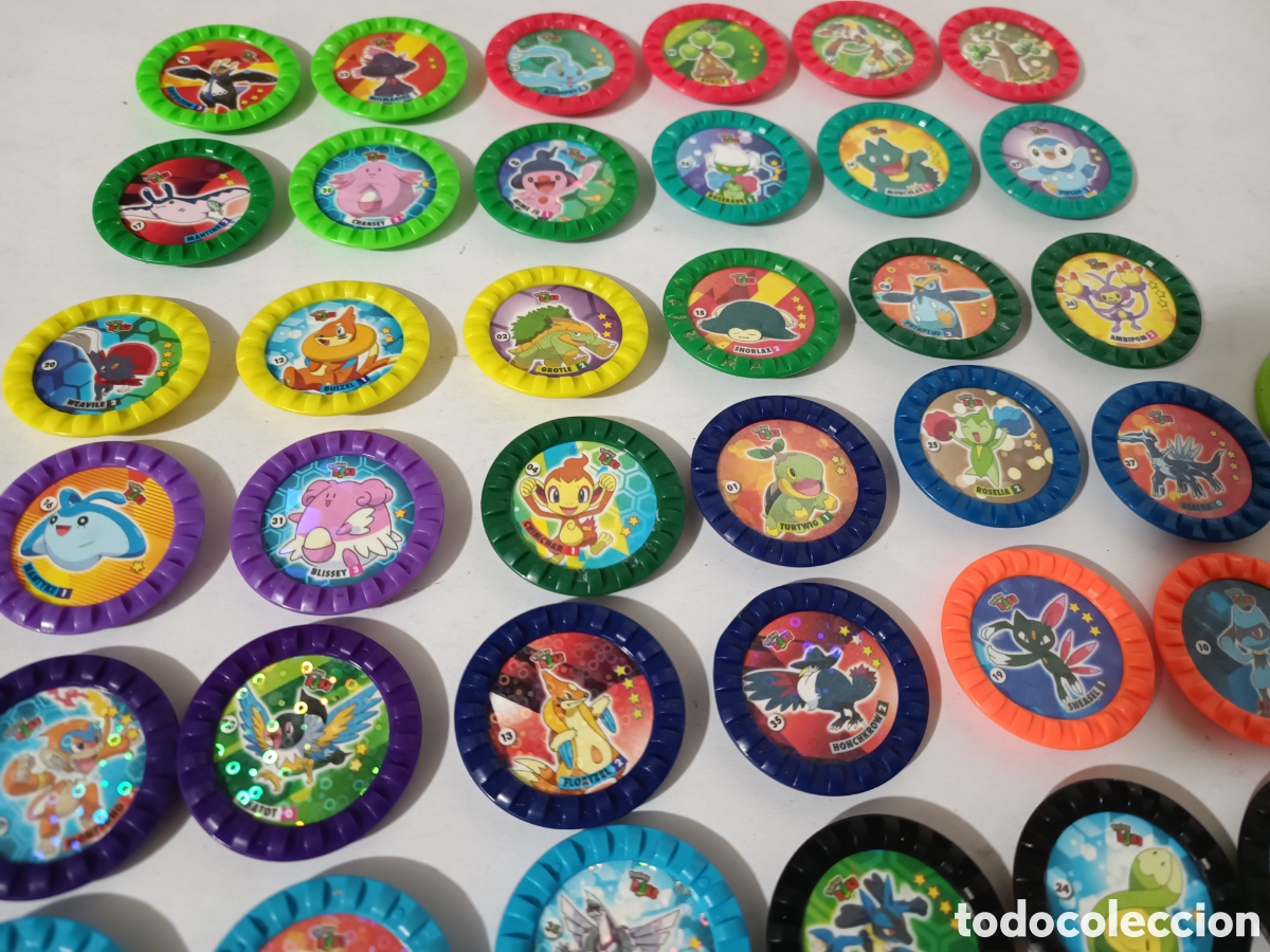 Juegos antiguos: Tazos Pok&eacute;mon Roks - Foto 6
