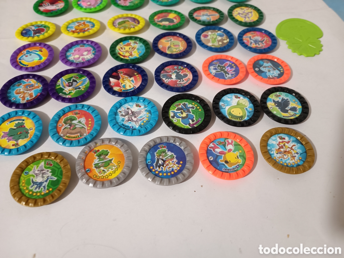 Juegos antiguos: Tazos Pok&eacute;mon Roks - Foto 7