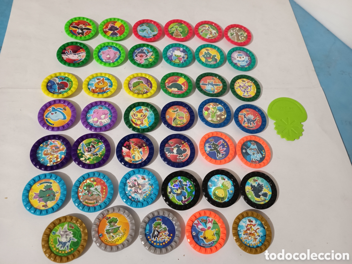 Juegos antiguos: Tazos Pok&eacute;mon Roks - Foto 8