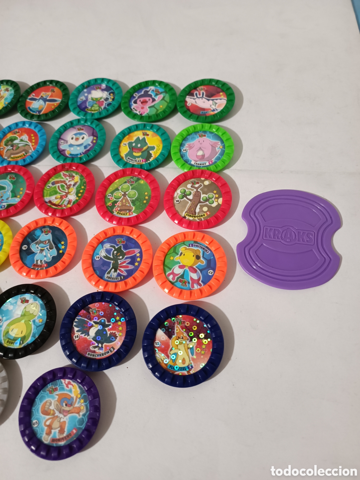Juegos antiguos: Tazos Pok&eacute;mon Roks - Foto 2