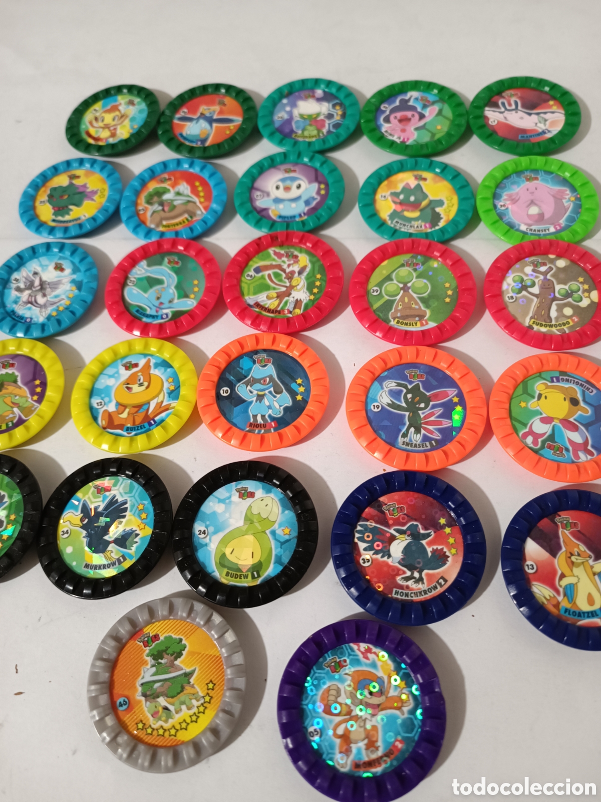 Juegos antiguos: Tazos Pok&eacute;mon Roks - Foto 3