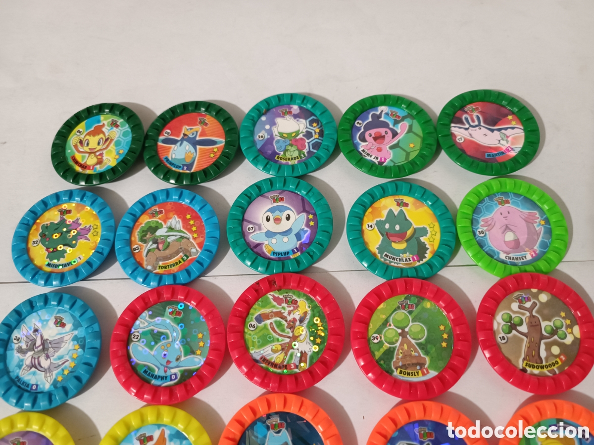 Juegos antiguos: Tazos Pok&eacute;mon Roks - Foto 5