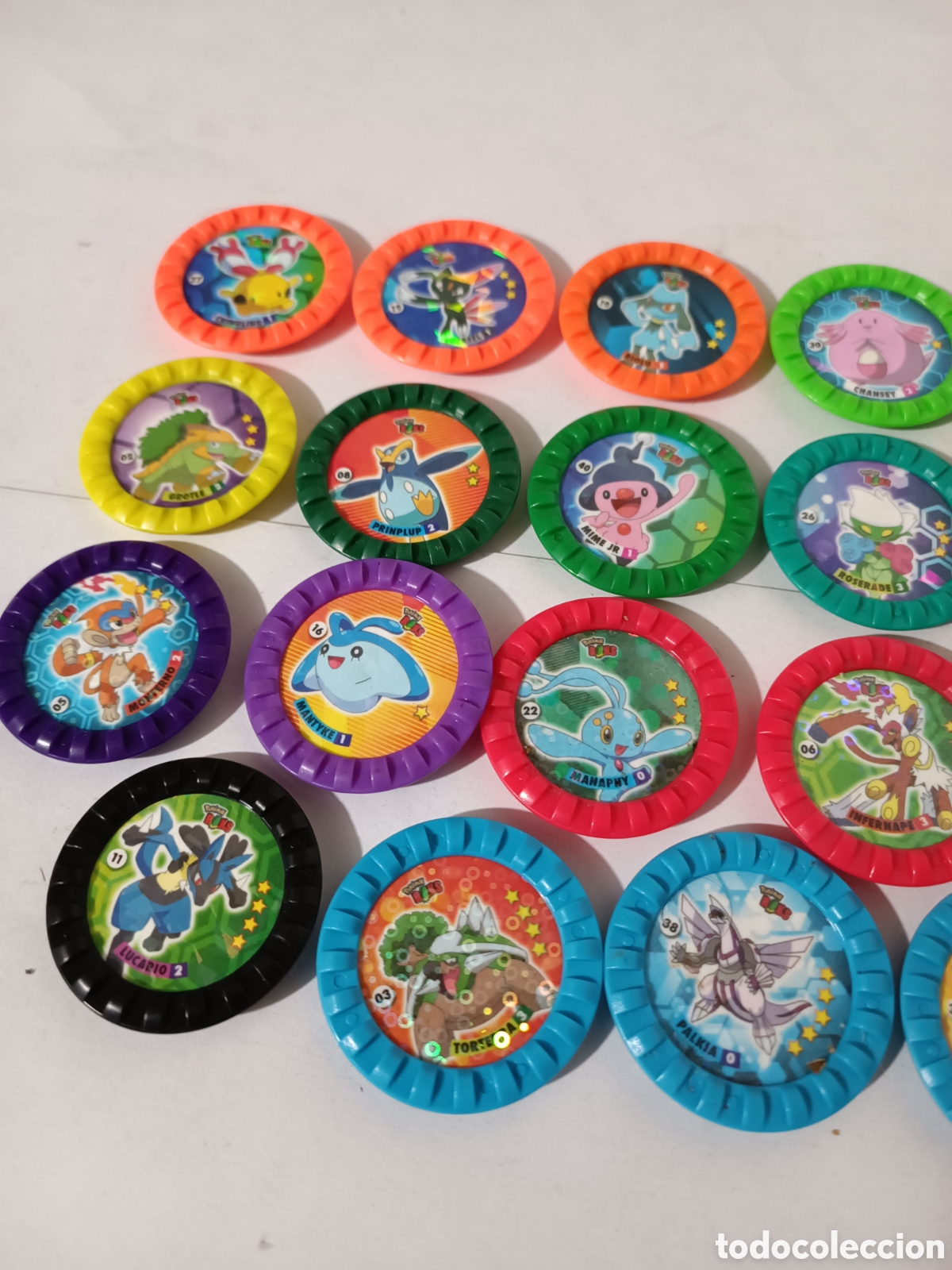 Juegos antiguos: Tazos Pok&eacute;mon Roks - Foto 3