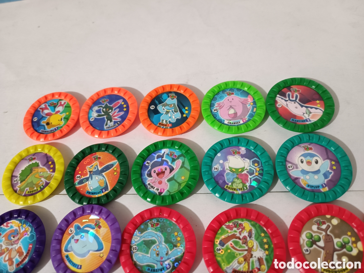 Juegos antiguos: Tazos Pok&eacute;mon Roks - Foto 4