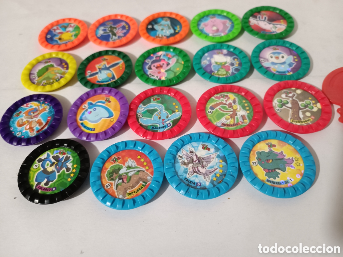 Juegos antiguos: Tazos Pok&eacute;mon Roks - Foto 5