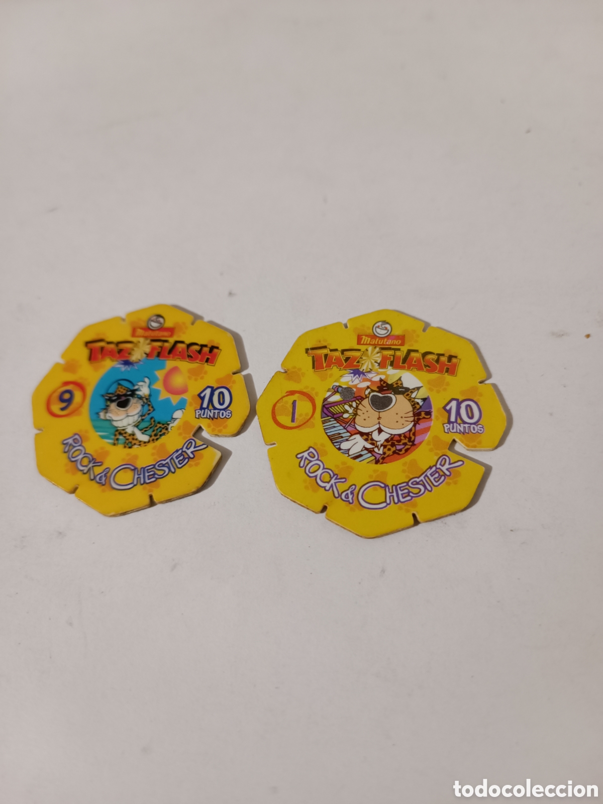 Juegos antiguos: Tazos Taz Flash, Chester Matutano - Foto 4