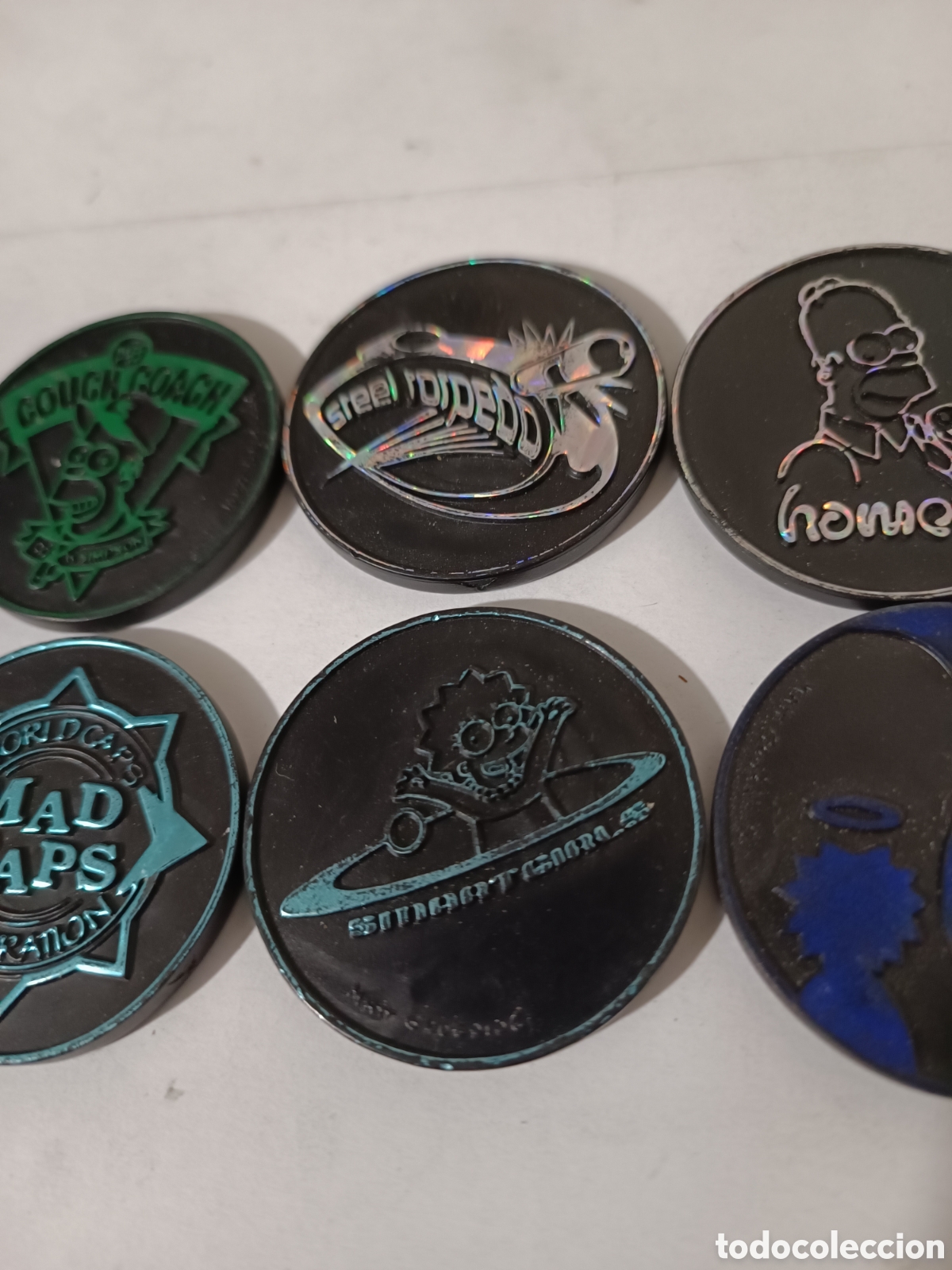 Juegos antiguos: Tazos Los Simpsons - Foto 3