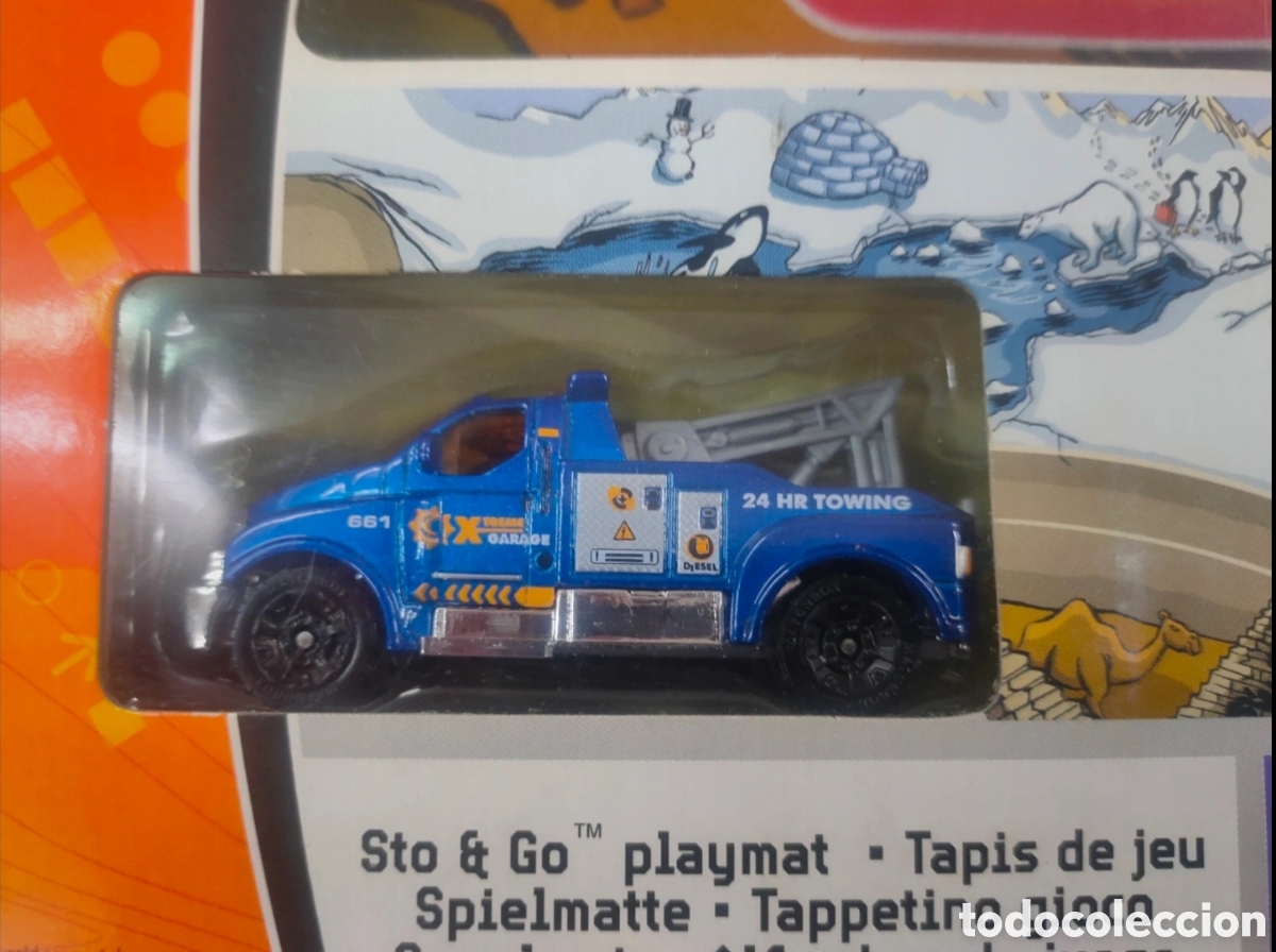 Juegos antiguos: Alfombra de juego Matchbox - Foto 3