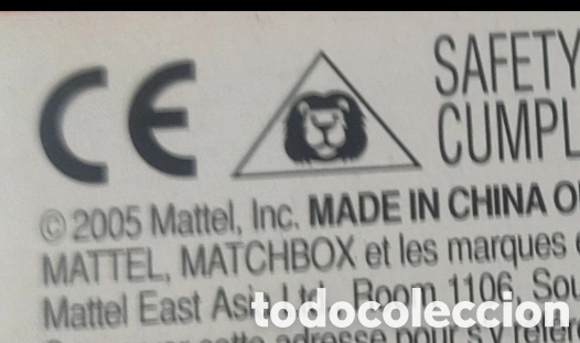 Juegos antiguos: Alfombra de juego Matchbox - Foto 5