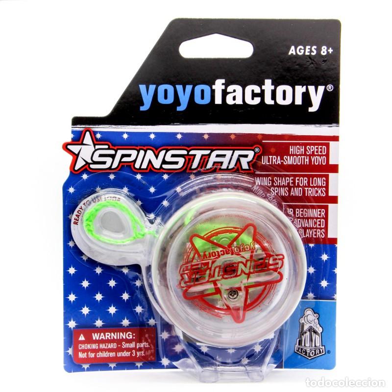 Juegos antiguos: Yo-Yo &rdquo;Spinstar&rdquo; Red Led - Foto 1