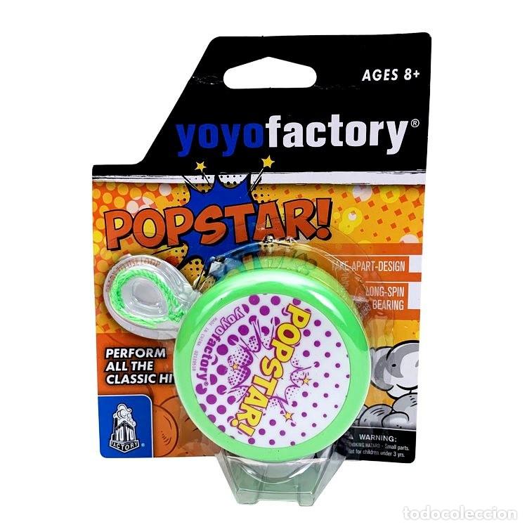 Juegos antiguos: Yo-Yo &rdquo;Popstar&rdquo; Green - Foto 1