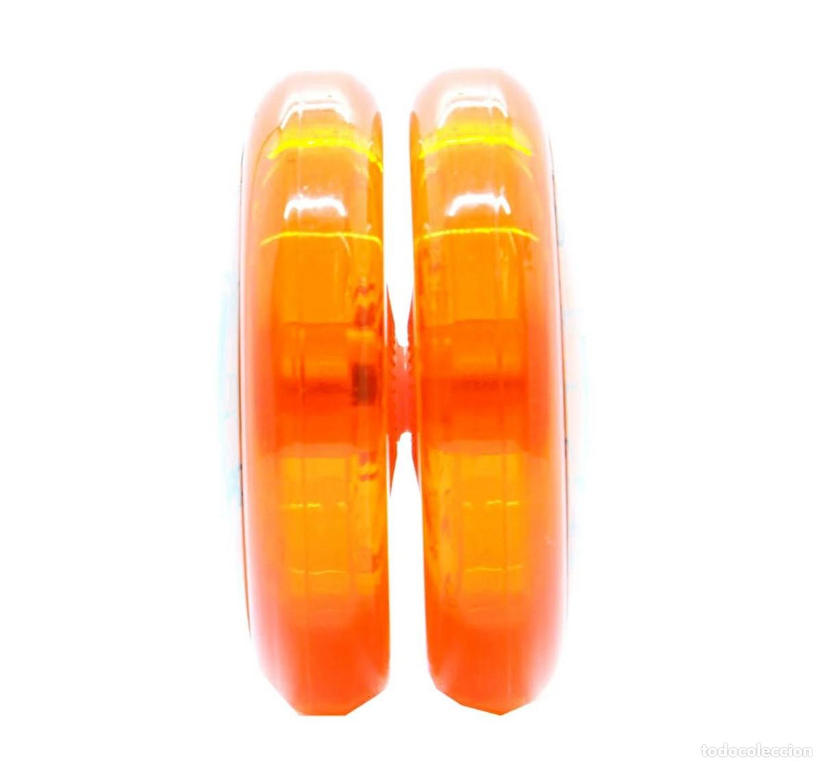 Juegos antiguos: Yo-Yo &rdquo;Go&rdquo; Transparent Orange - Foto 5