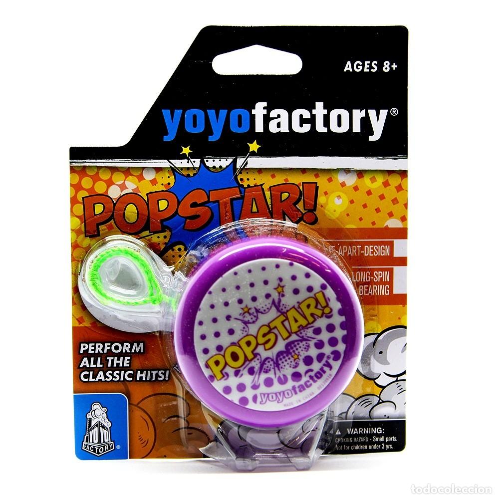 Juegos antiguos: Yo-Yo &rdquo;Popstar&rdquo; Purple - Foto 1