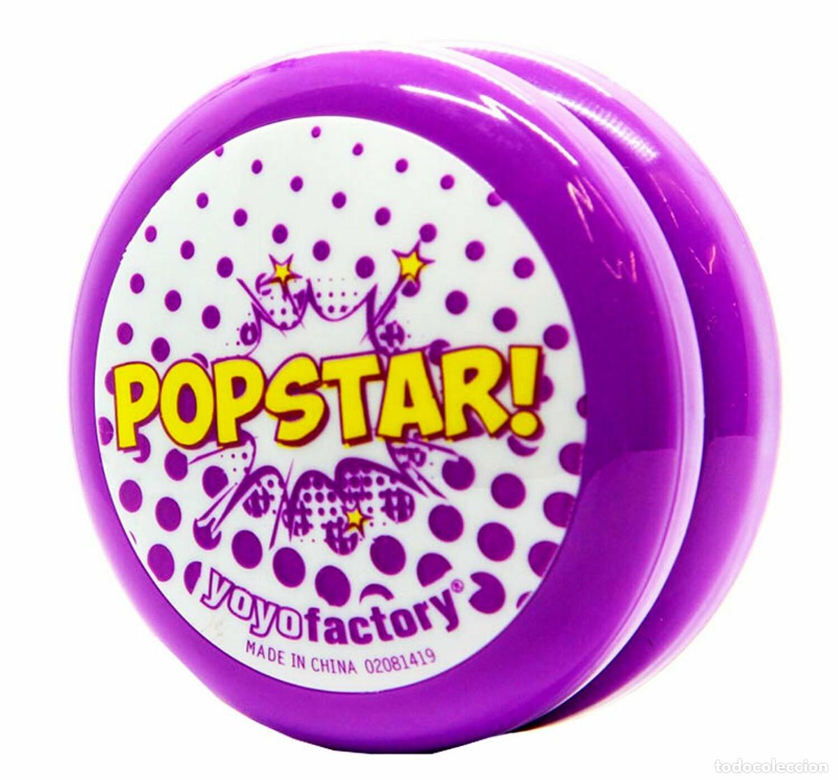 Juegos antiguos: Yo-Yo &rdquo;Popstar&rdquo; Purple - Foto 4