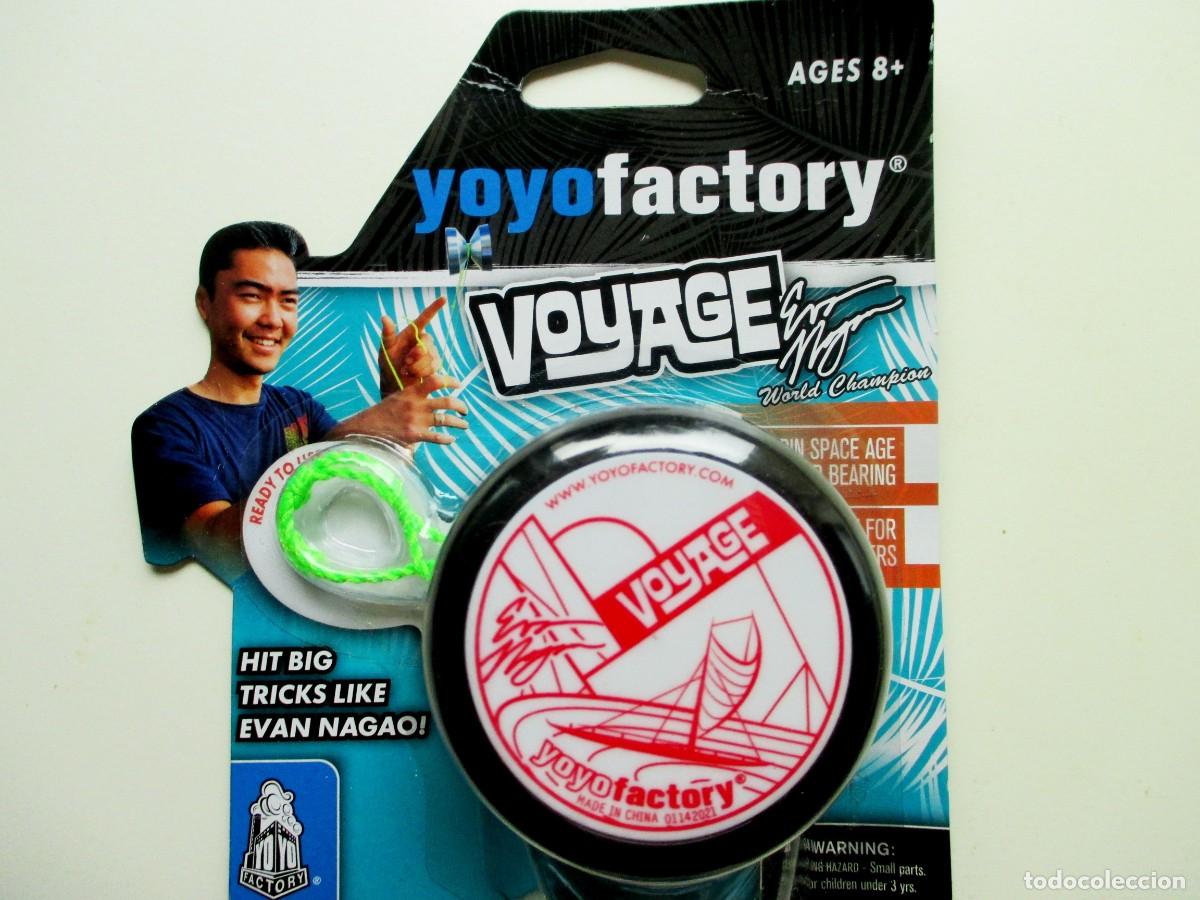 Juegos antiguos: Yo-Yo &rdquo;Voyage&rdquo; Clear Red - Foto 2