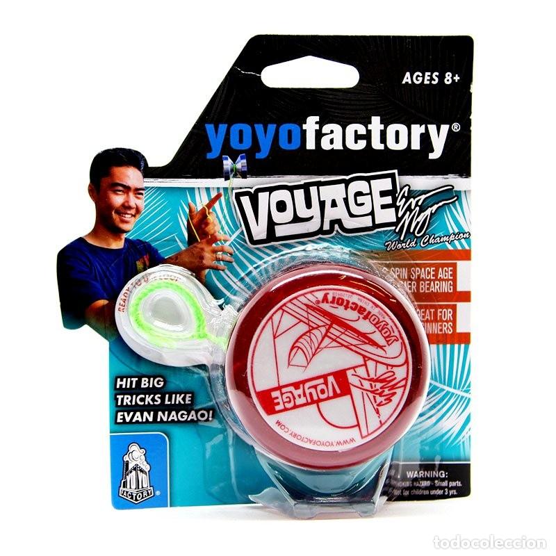 Juegos antiguos: Yo-Yo &rdquo;Voyage&rdquo; Clear Red - Foto 1
