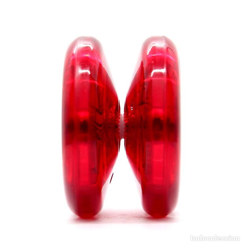 Juegos antiguos: Yo-Yo &rdquo;Voyage&rdquo; Clear Red - Foto 4