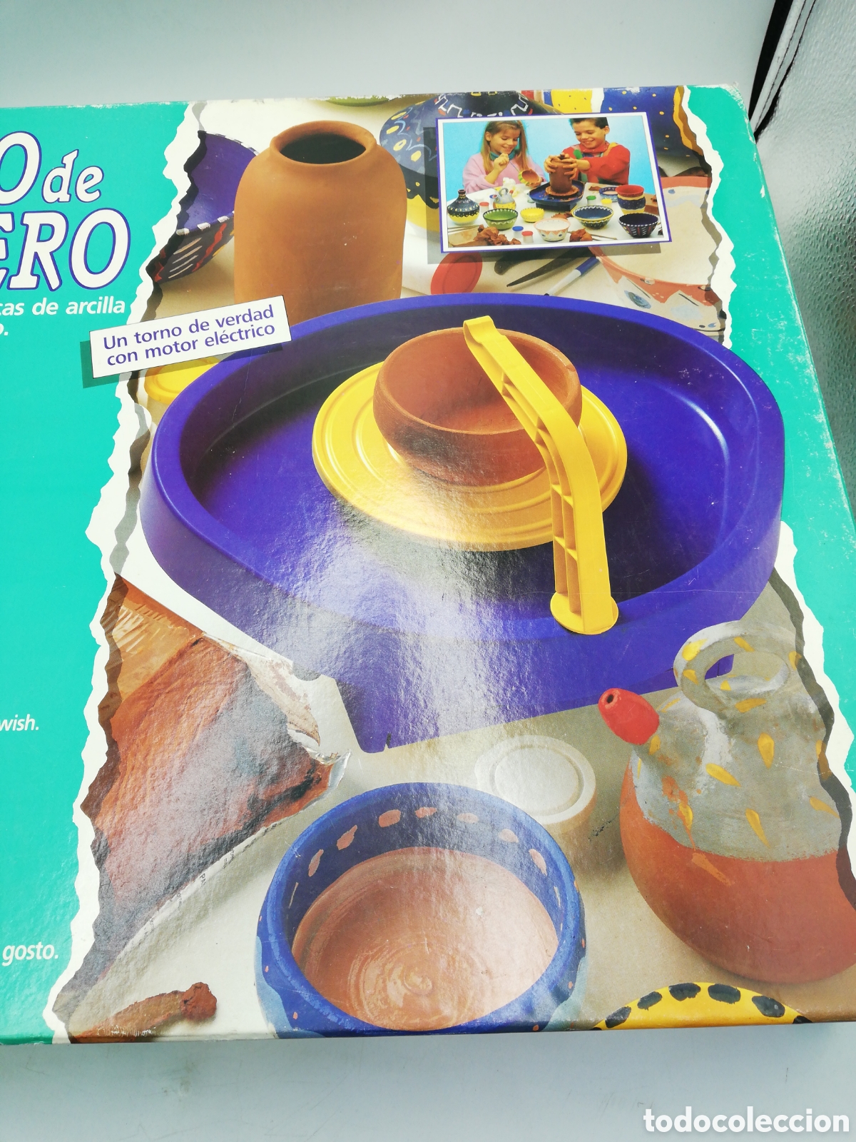 Juegos antiguos: Torno de Alfarero. Diset. - Foto 3