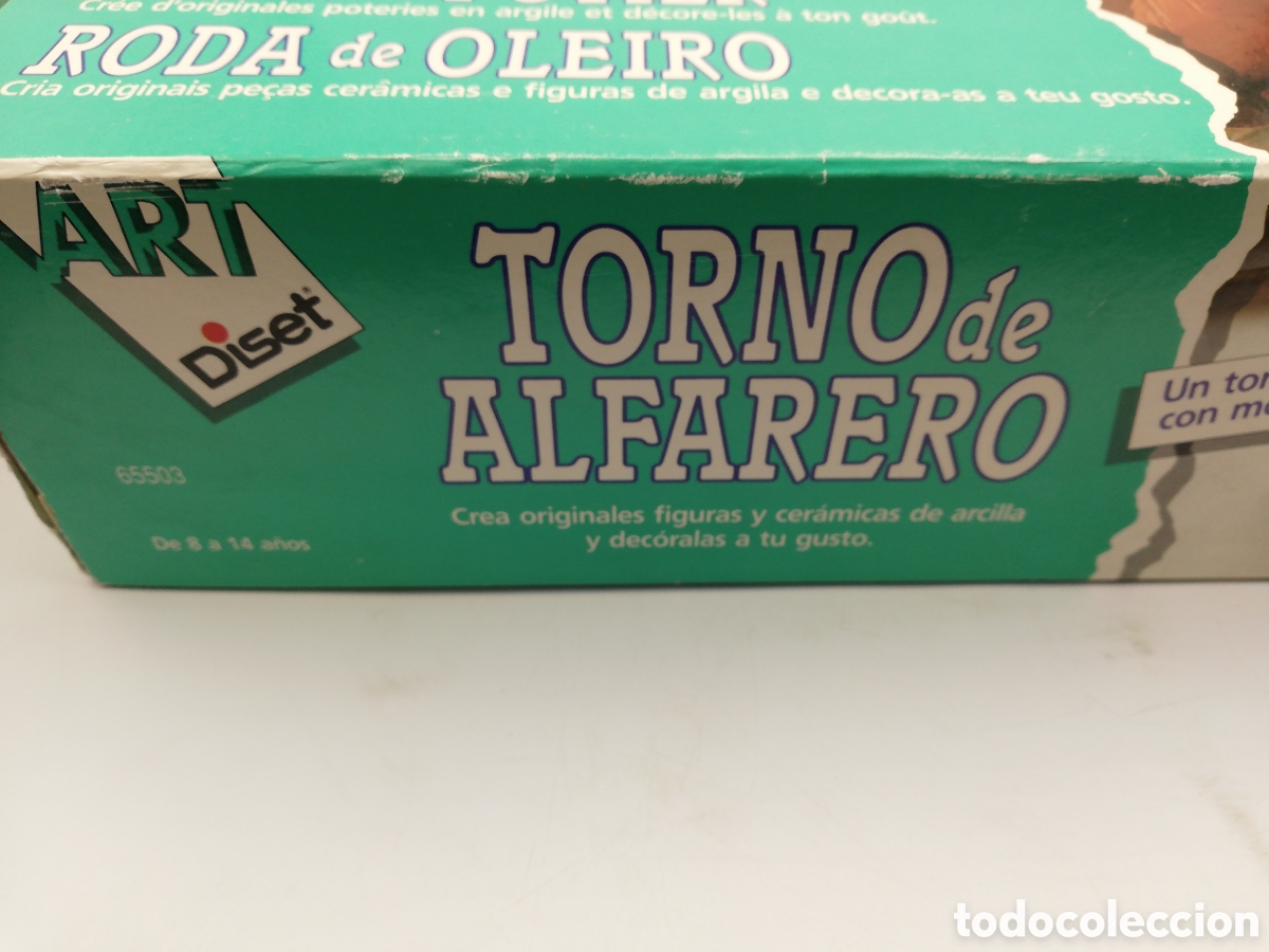 Juegos antiguos: Torno de Alfarero. Diset. - Foto 4
