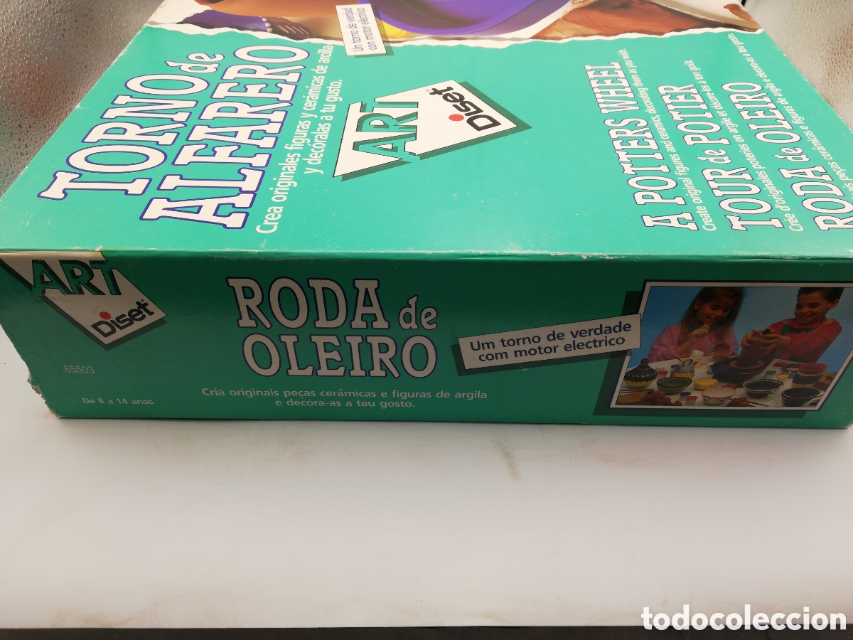 Juegos antiguos: Torno de Alfarero. Diset. - Foto 6