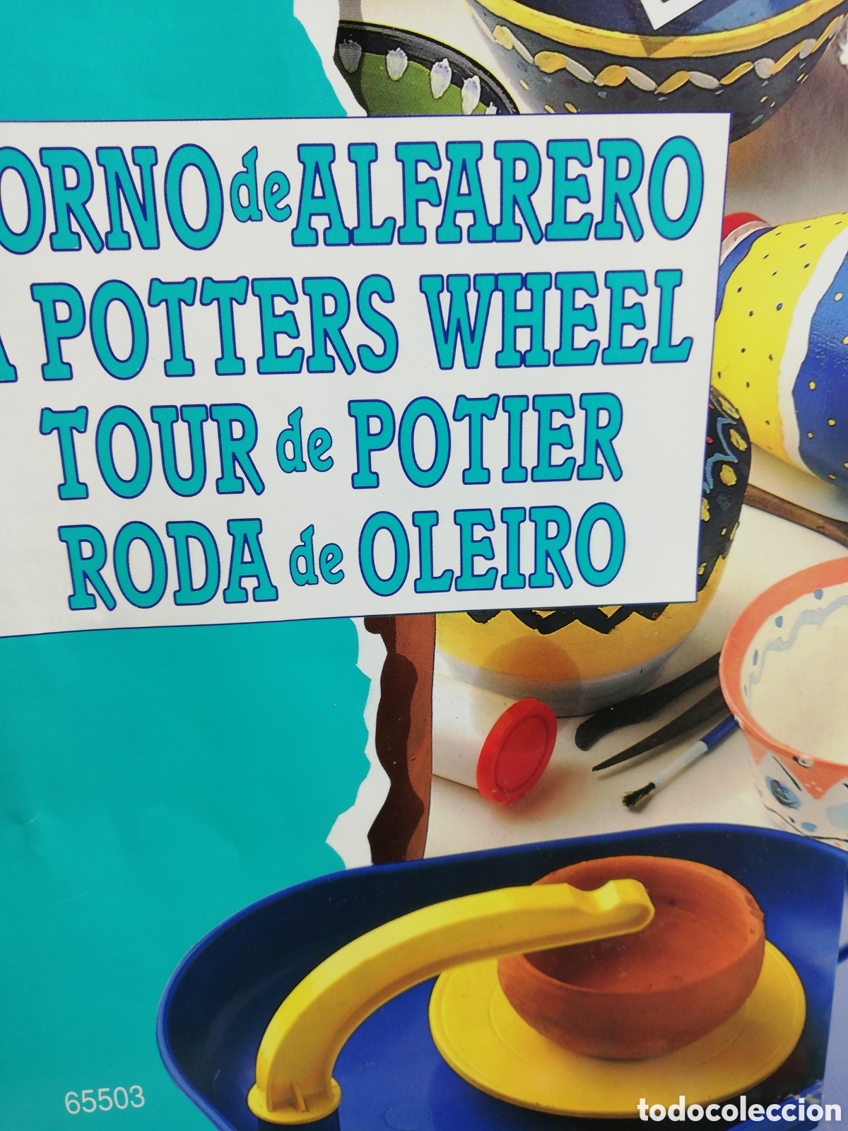 Juegos antiguos: Torno de Alfarero. Diset. - Foto 13