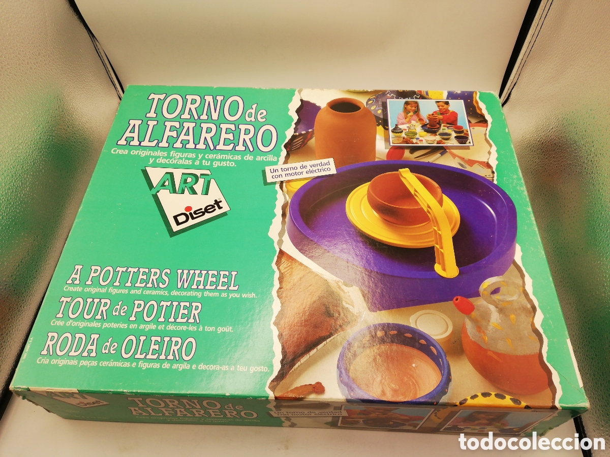 Juegos antiguos: Torno de Alfarero. Diset. - Foto 1