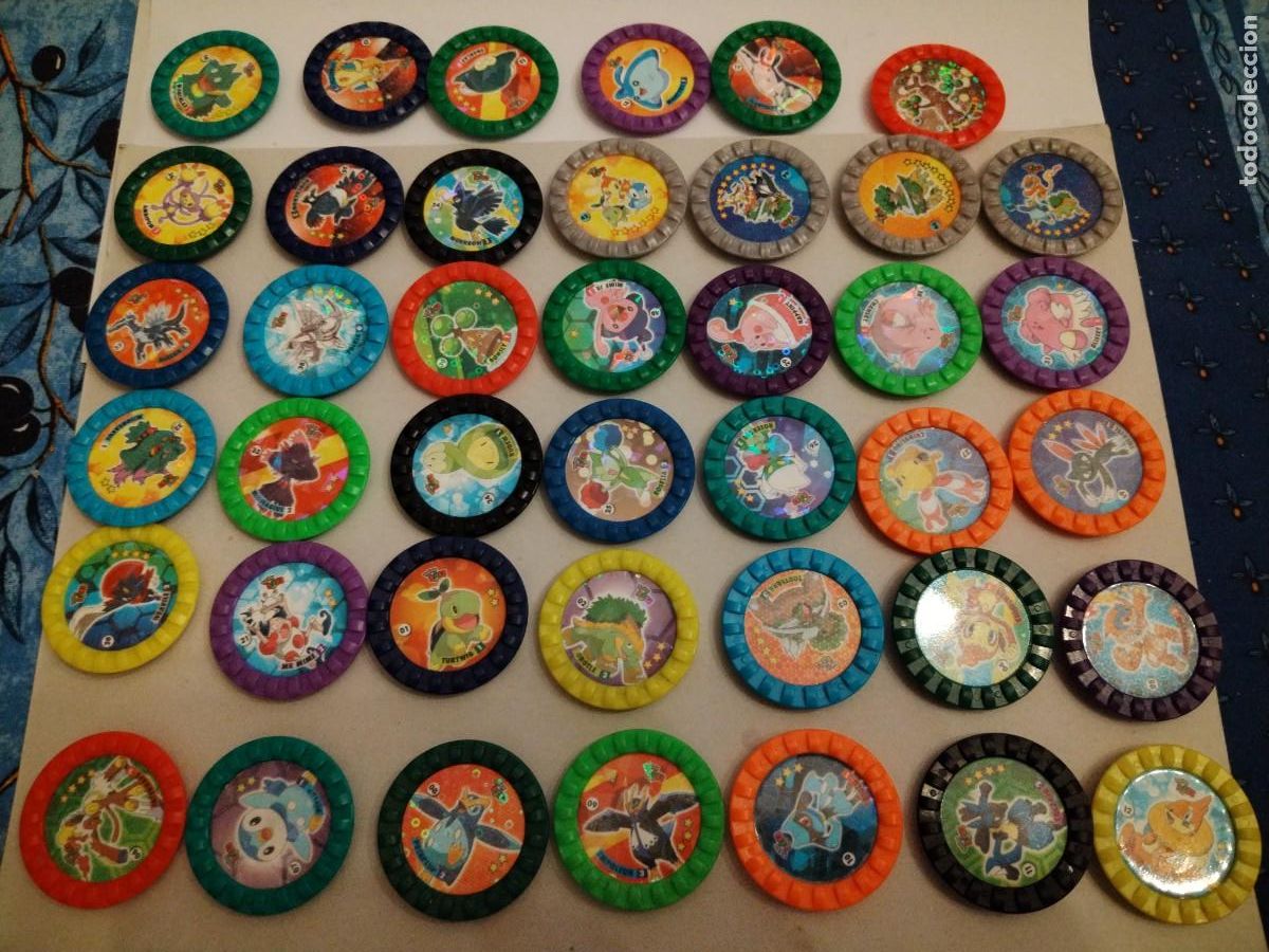 Juegos antiguos: ROKS - POKEMON - 40 TAZOS - Foto 1
