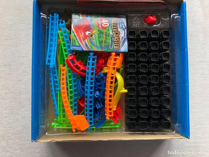 Juegos antiguos: Roller Coaster Challenge / Thrill Ride Building Game / Thinkfun / - Foto 4