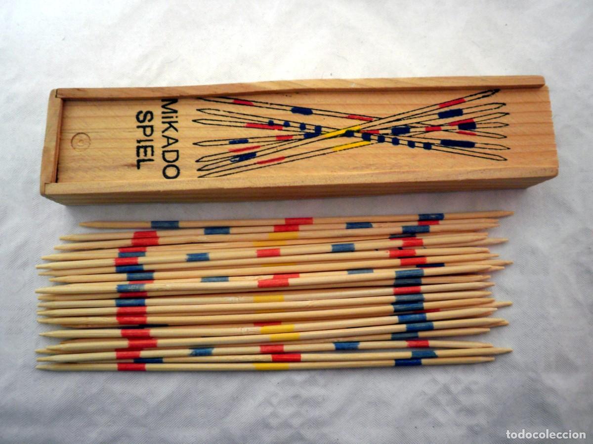 Juegos antiguos: Mikado de madera - Foto 1