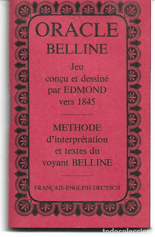 Juegos antiguos: LIBRO DEL TAROT ORACLE BELLINE - Foto 1