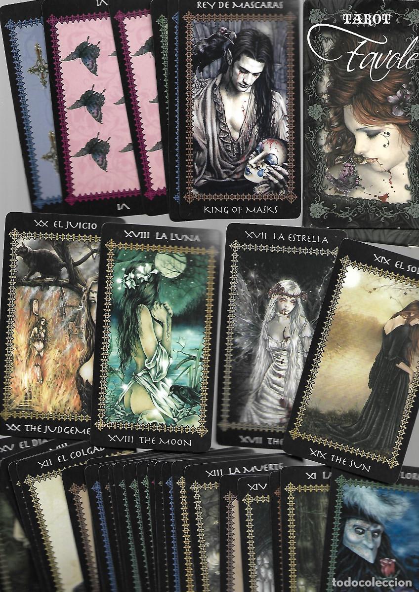Juegos antiguos: CAJA CON 55 CARTAS DEL TAROT DE TAVOLE - Foto 1