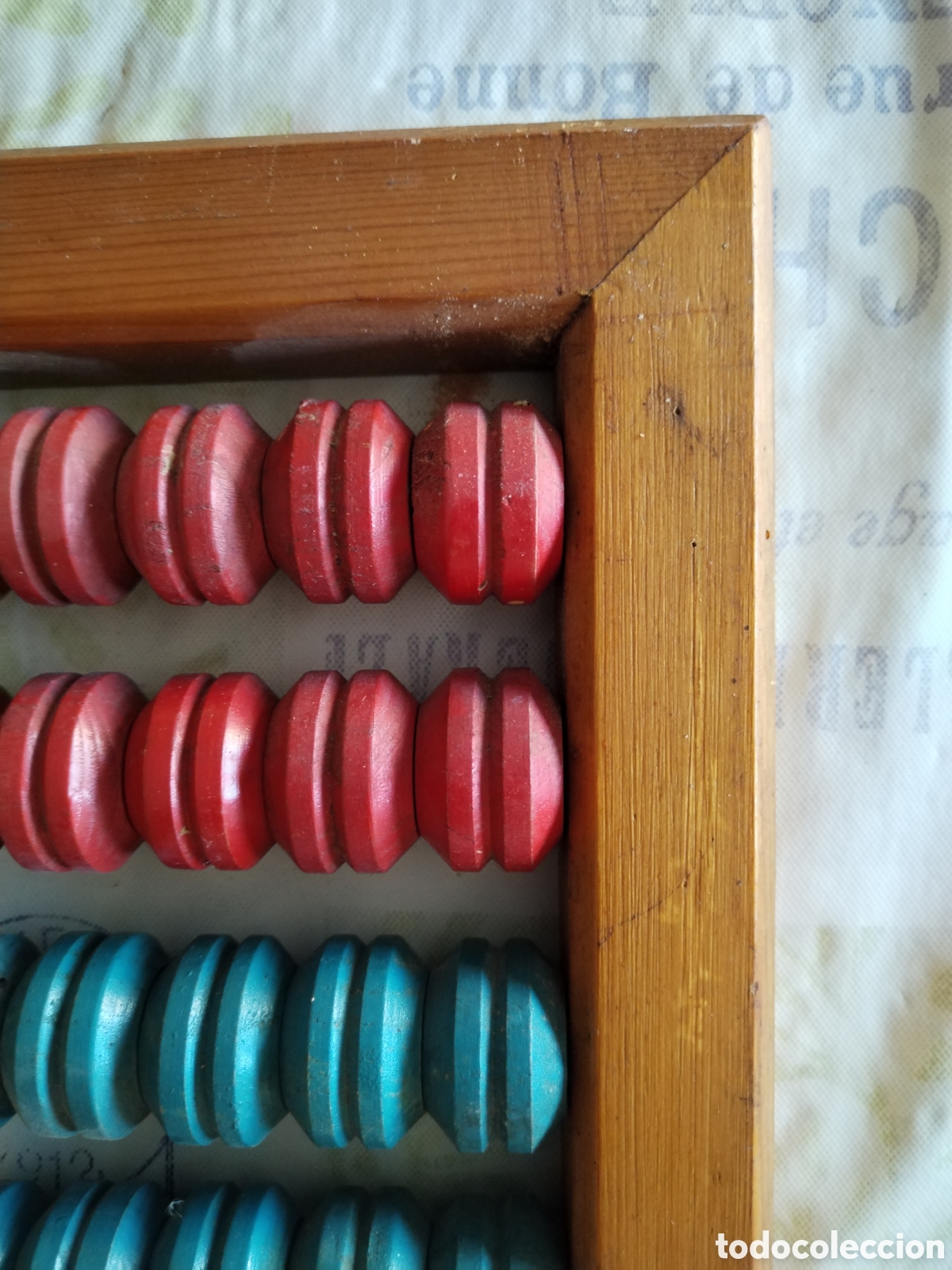 Juegos antiguos: &Aacute;baco madera finales de los 70 - Foto 2