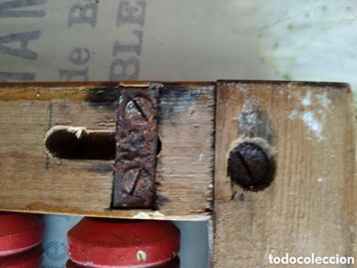 Juegos antiguos: &Aacute;baco madera finales de los 70 - Foto 4