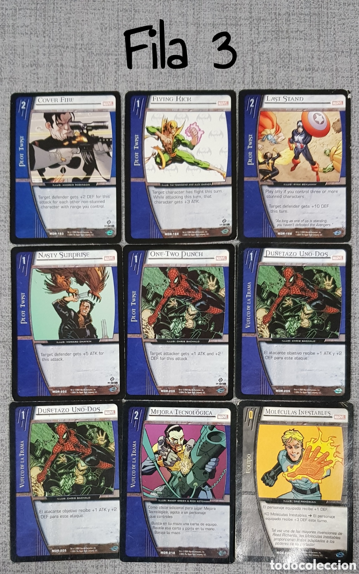 Juegos antiguos: TRADING CARDS VERSUS SYSTEM. MARVEL ORIGINS. UPPER DECK. A&Ntilde;O 2004 - Foto 5