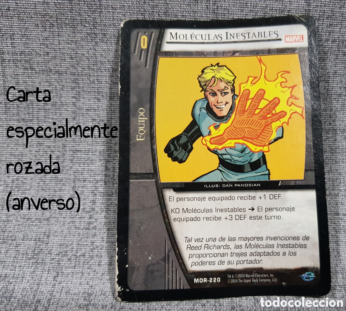 Juegos antiguos: TRADING CARDS VERSUS SYSTEM. MARVEL ORIGINS. UPPER DECK. A&Ntilde;O 2004 - Foto 6