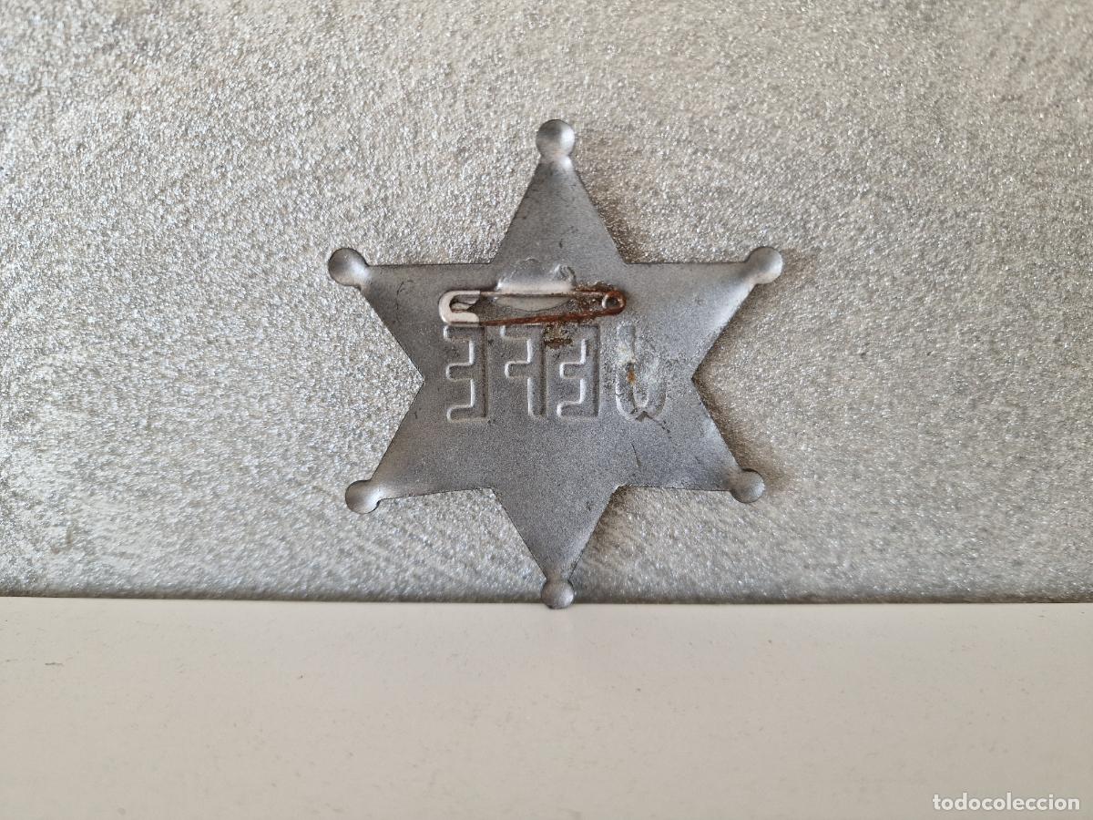 Juegos antiguos: ESTRELLA DE SHERIFF METALICA JEFE - Foto 2