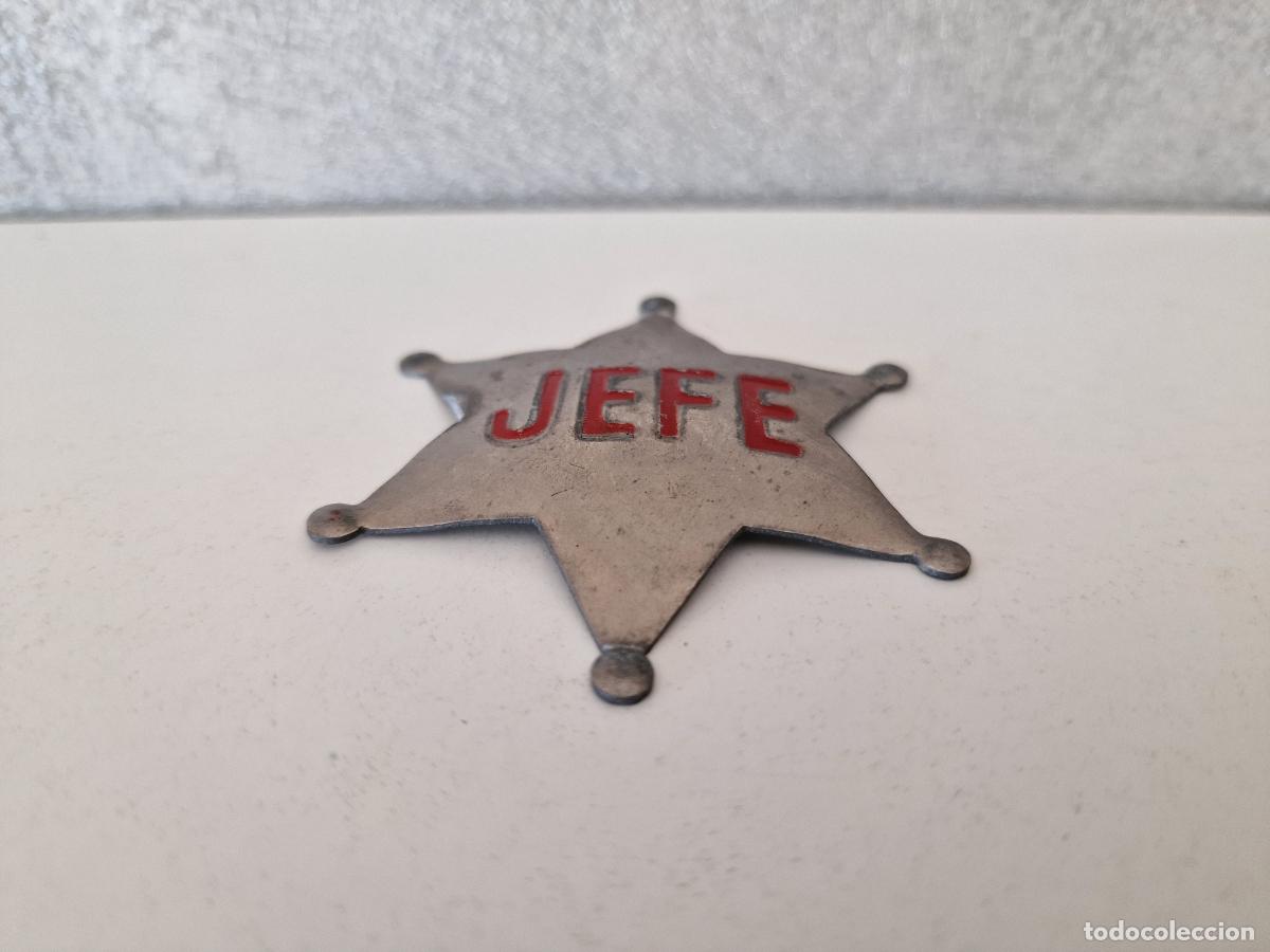 Juegos antiguos: ESTRELLA DE SHERIFF METALICA JEFE - Foto 3