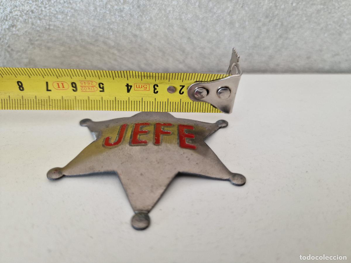 Juegos antiguos: ESTRELLA DE SHERIFF METALICA JEFE - Foto 4