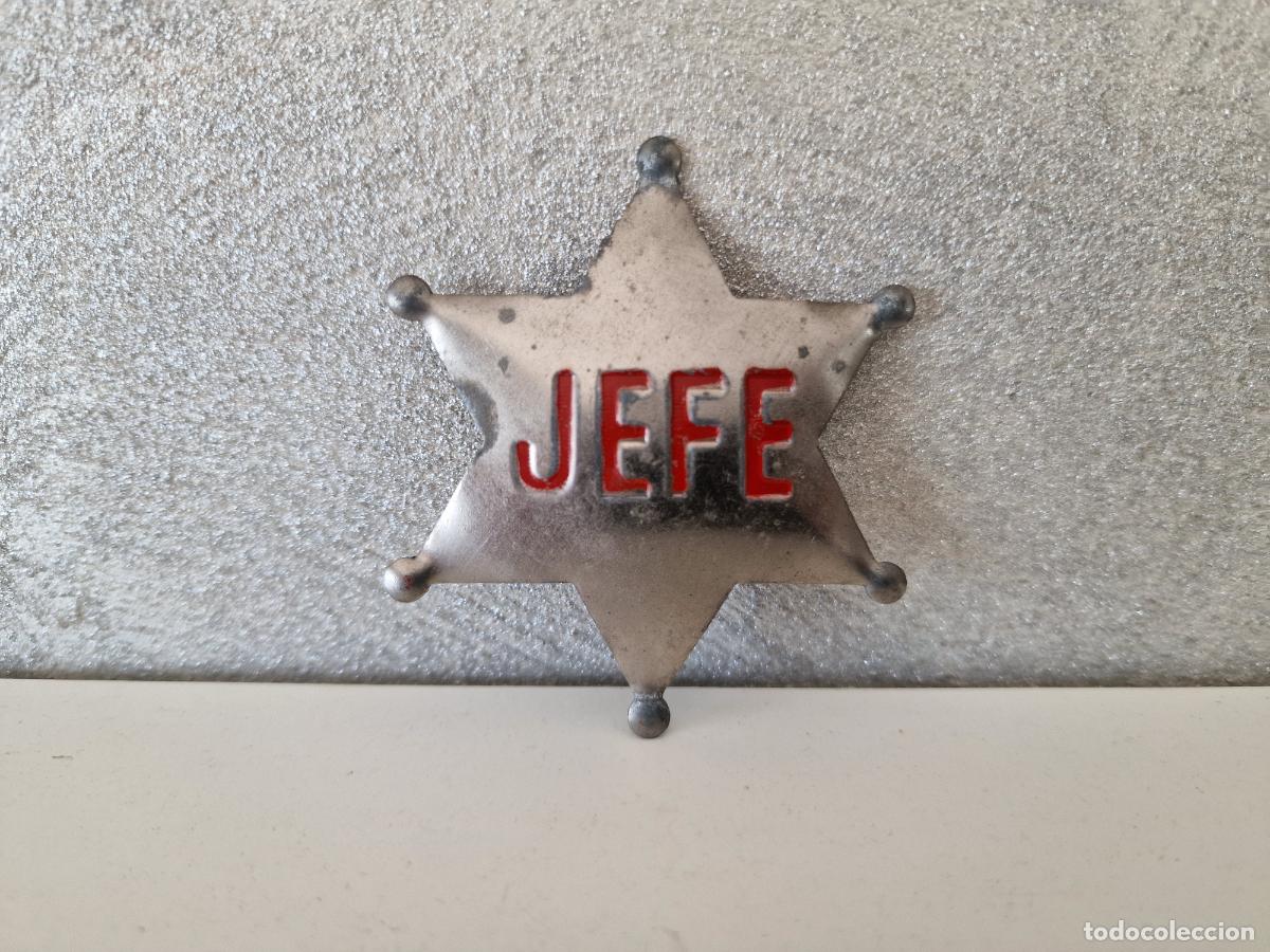 Juegos antiguos: ESTRELLA DE SHERIFF METALICA JEFE - Foto 1