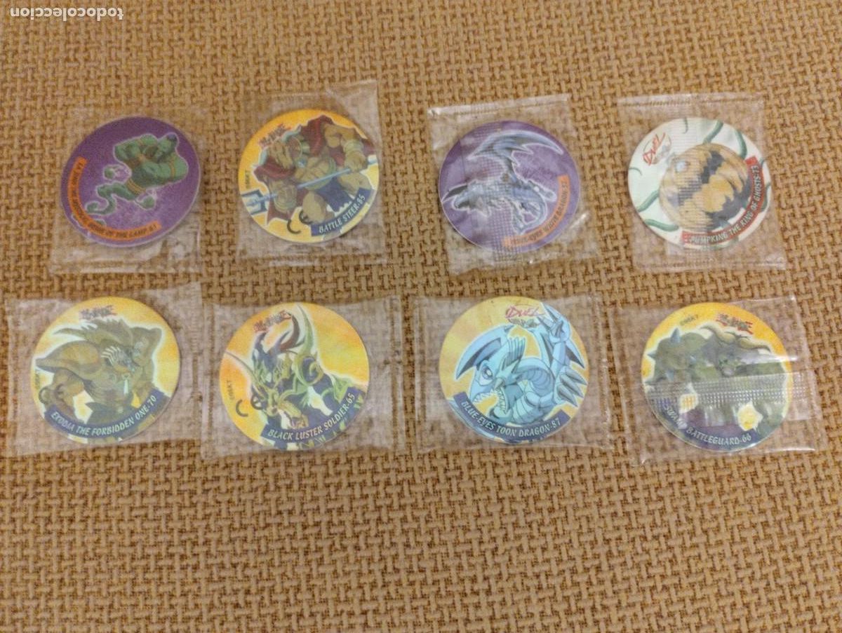 Juegos antiguos: Lote Duel Tazos Yu - Gi - Oh - Foto 2