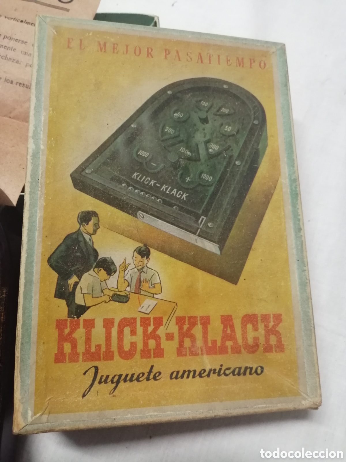 Juegos antiguos: KLICK KLACK JUGUETE AMERICANO - Foto 2
