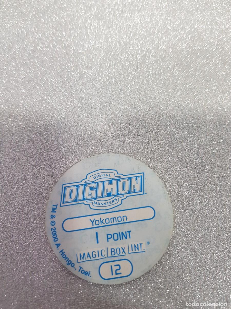 Juegos antiguos: TAZO Digimon a&ntilde;o 2000 N&ordm; 12 - Foto 2