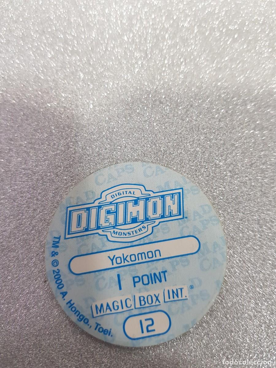 Juegos antiguos: TAZO Digimon a&ntilde;o 2000 N&ordm; 12 - Foto 2