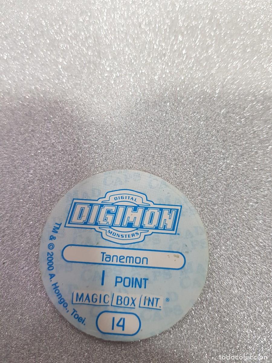 Juegos antiguos: TAZO Digimon a&ntilde;o 2000 N&ordm; 14 - Foto 2