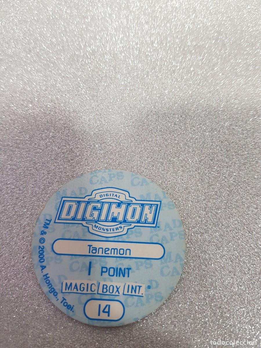 Juegos antiguos: TAZO Digimon a&ntilde;o 2000 N&ordm; 14 - Foto 2